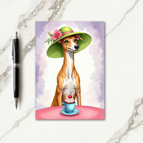 Charming Mothers Day Puppy Card