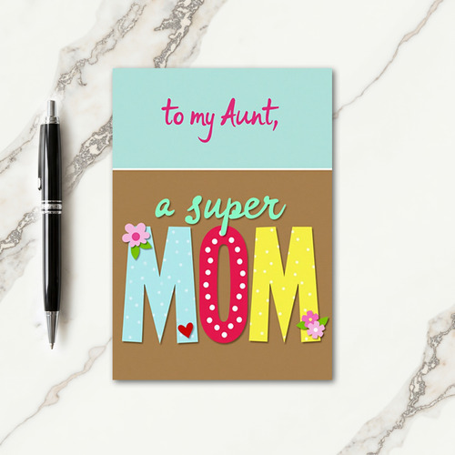 Charming Mothers Day Type Card