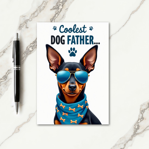 Charming Pet Fathers Day Card