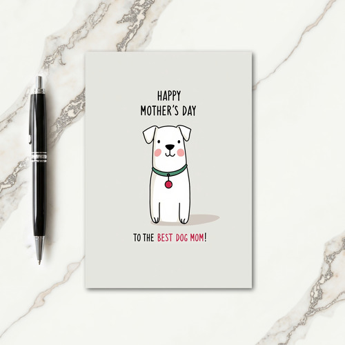 Charming Pet Mothers Day Card