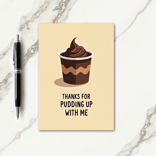 Charming Pudding Mothers Day Card