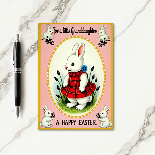 Charming Rabbit Celebration Card