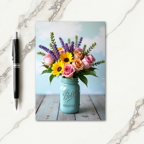 Charming Rose Mothers Day Card