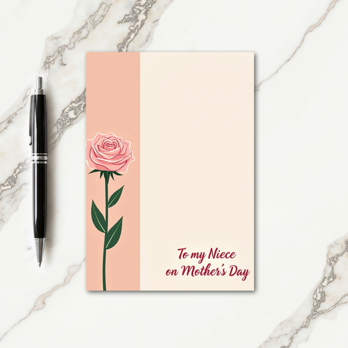 Charming Script Mothers Day Card