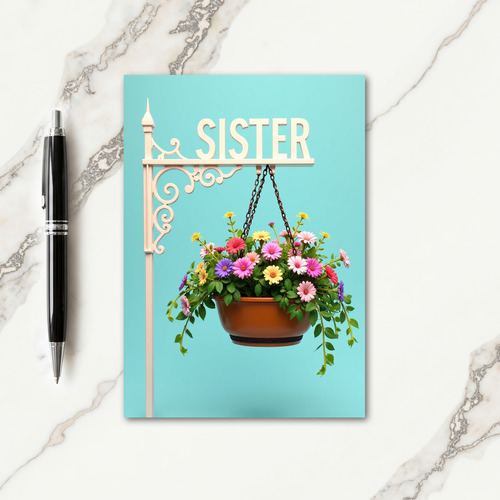 Charming Sister Mothers Day Card