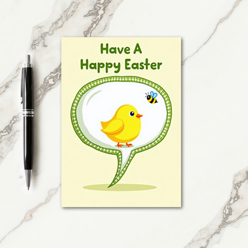 Charming Springtime Bird Card