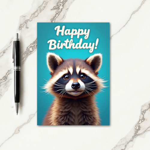 Charming Woodland Birthday Card