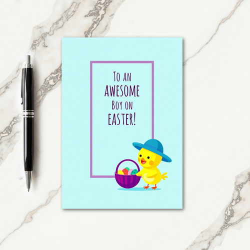 Cheerful Avian Holiday Card