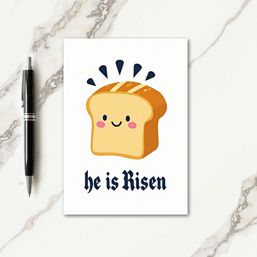Cheerful Baked Treat Card