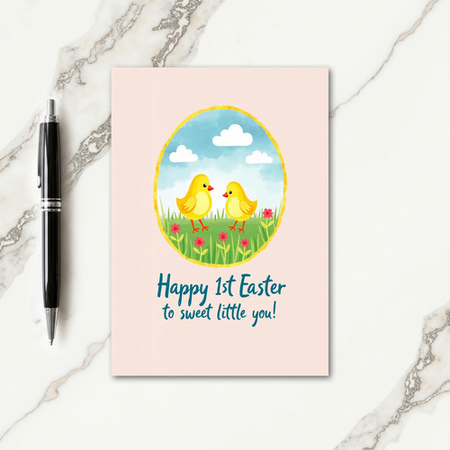 Cheerful Birds Celebration Card