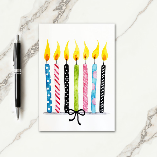 Cheerful Birthday Polka Dot Card