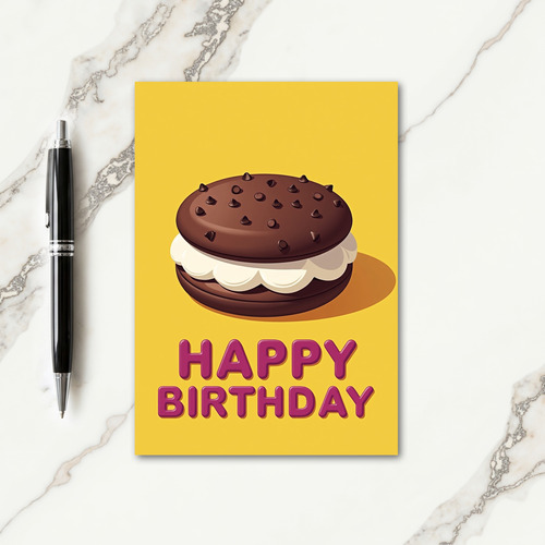 Cheerful Birthday Treat Card
