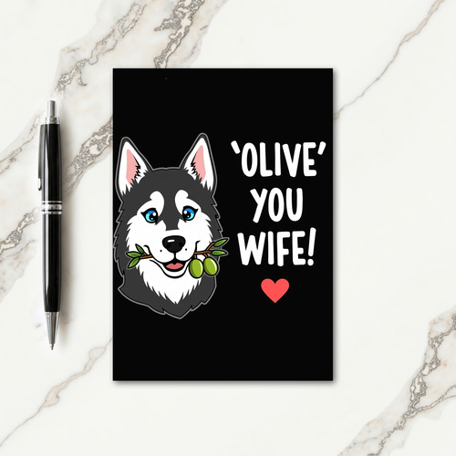 Cheerful Canine Mothers Day Wish Card