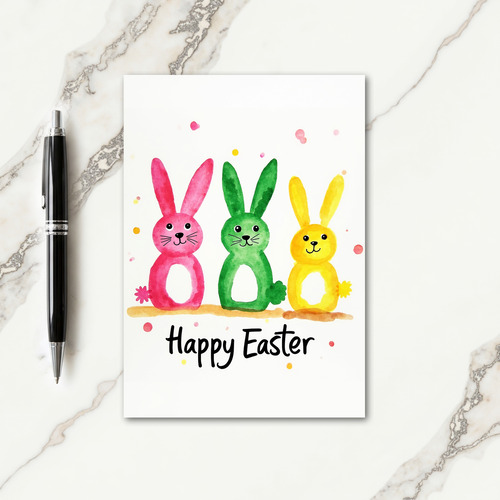 Cheerful Creature Watercolor Card