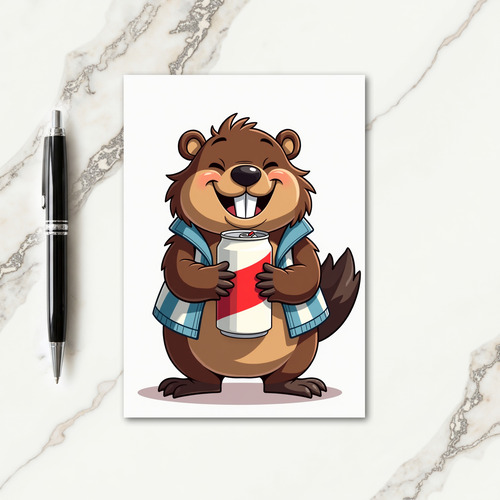 Cheerful Critter Fathers Day Card