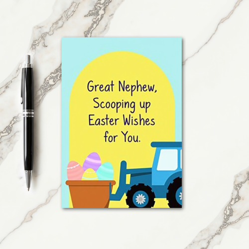 Cheerful Delivery Vehicle Card