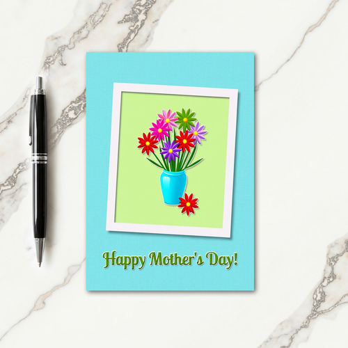 Cheerful Flower Card