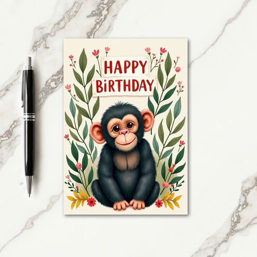 Cheerful Forest Friend Card