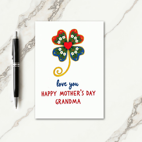 Cheerful Hearts Mothers Day Card