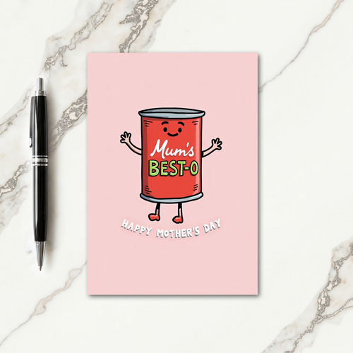 Cheerful Loving Mother Card