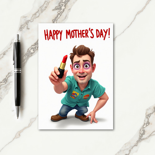 Cheerful Moms Day Gift Card