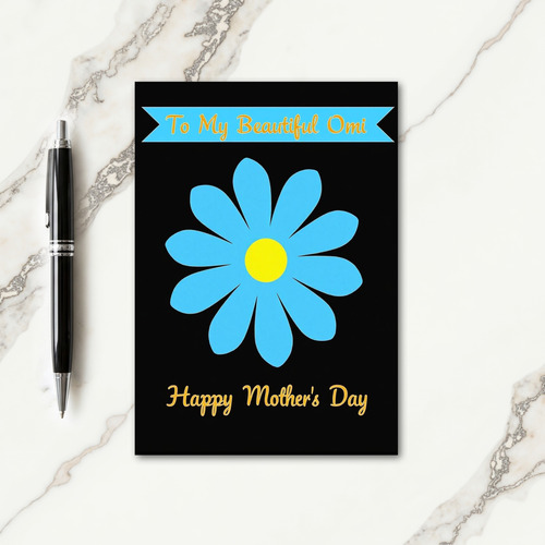 Cheerful Mothers Day Blossom Card