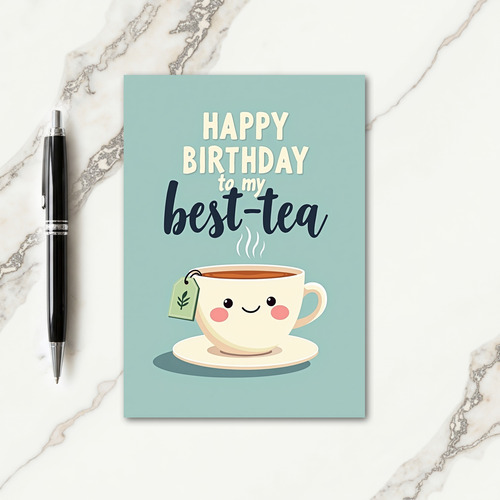 Cheerful Mug Birthday Card