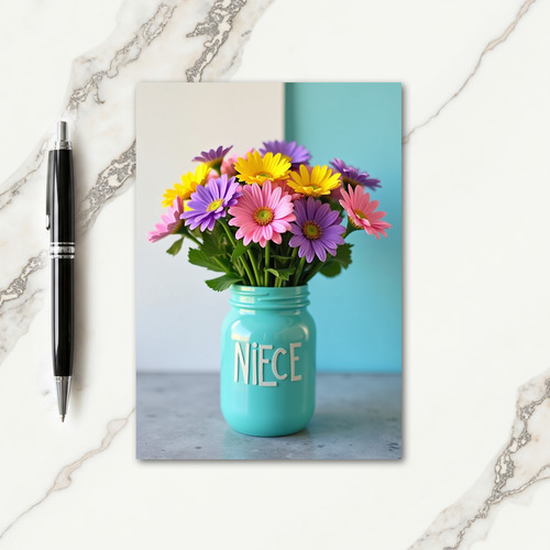 Cheerful Niece Mothers Day Card