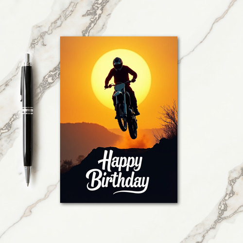 Cheerful Scenic Birthday Card