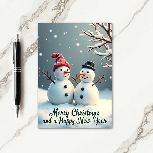 Cheerful Snow Pals Card