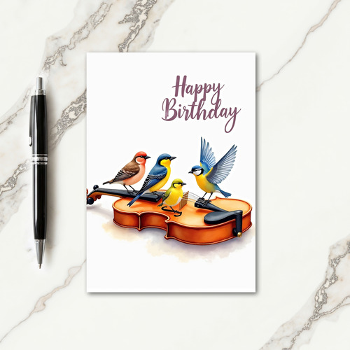 Cheerful Songbird Instrument Card