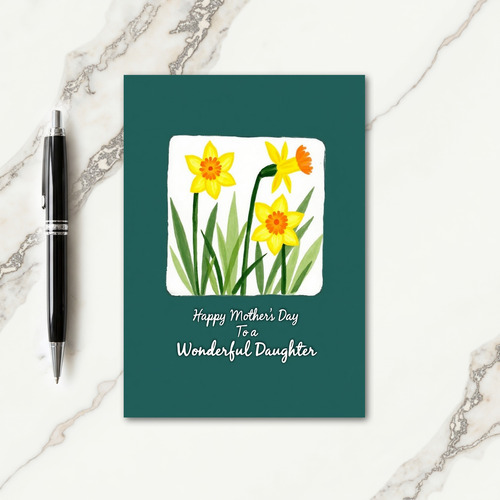 Cheerful Spring Mothers Day Card