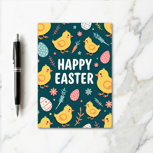 Cheerful Springtime Greeting Card