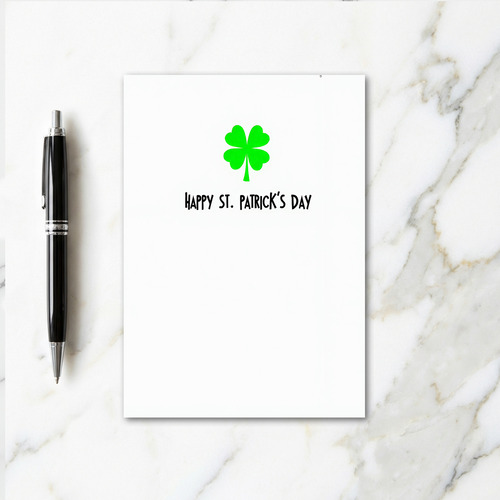 Cheerful St Patricks Day Card