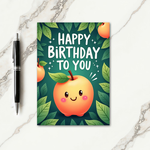 Cheerful Starburst Birthday Card