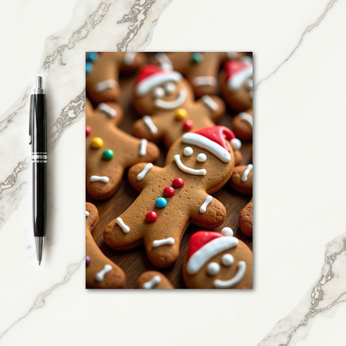 Cheerful Treat Christmas Card
