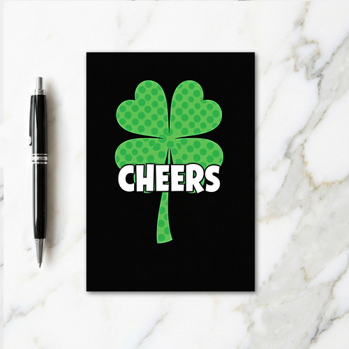 Cheers Clover Luck Card