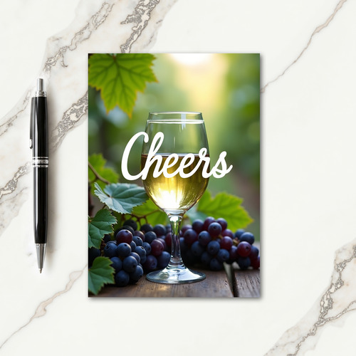 Cheers Grapevine Mothers Day Card