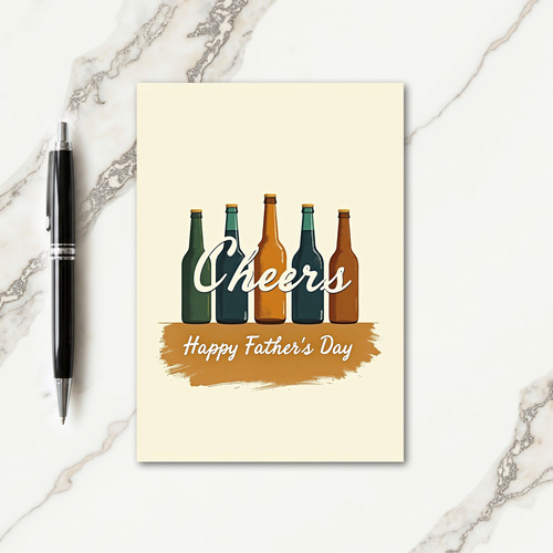 Cheers Joyous Fathers Day Card