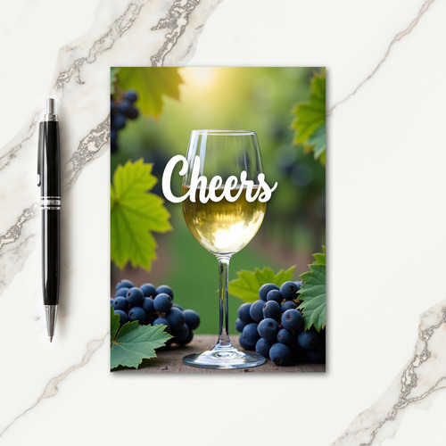 Cheers Mothers Day Berries Card