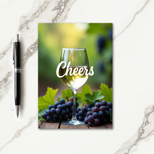 Cheers Mothers Day Fruit Display Card