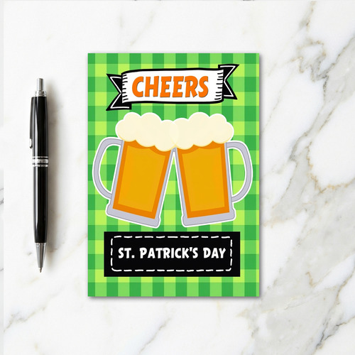 Cheers St Patricks Day Card