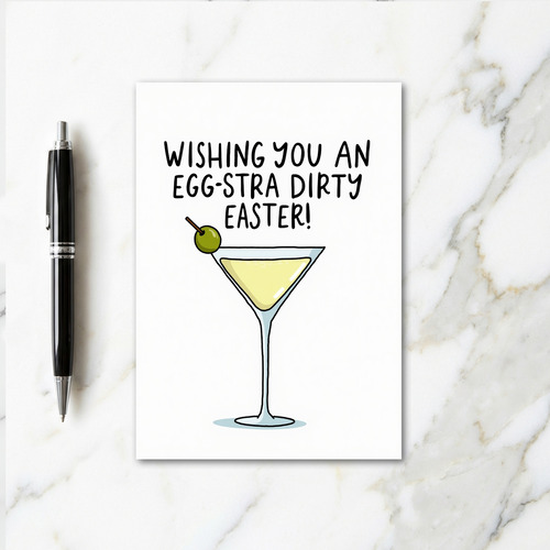 Cheers To You Funny Holiday Card