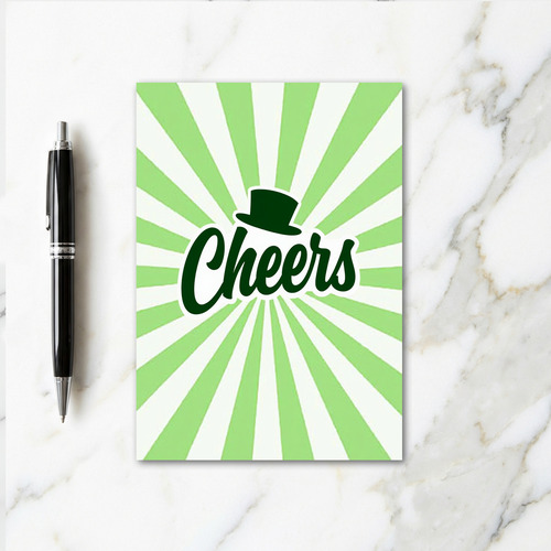 Cheers Top Hat Celebration Card