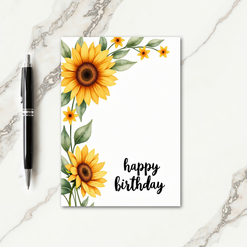 Cheery Radiant Birthday Card