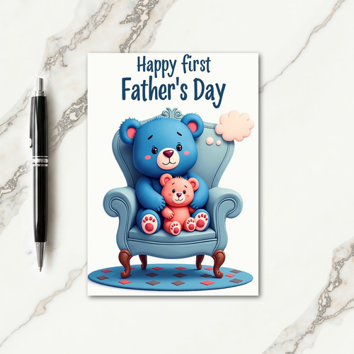 Cherished Fathers Day Love Card