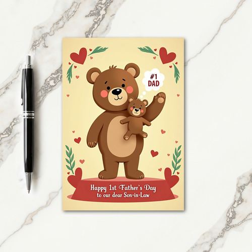 Cherished Fathers Day Moment Card