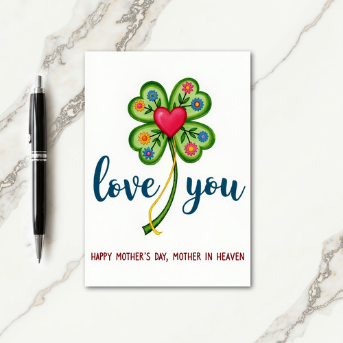 Cherished Moms Day Card