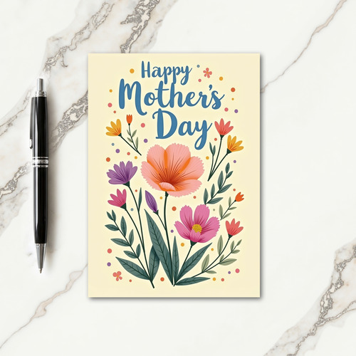 Cherished Mothers Day Art Card