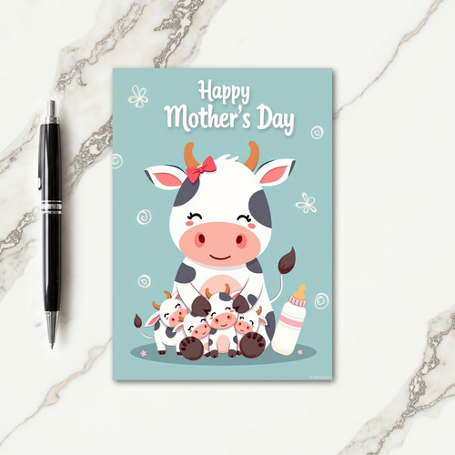 Cherished Mothers Day Image Card